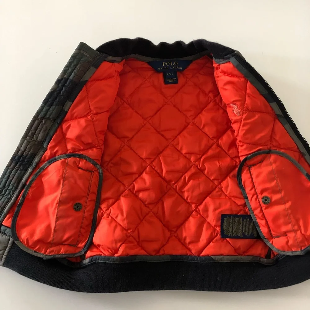 Quilted Ralph Lauren Baby vest size 2/2T